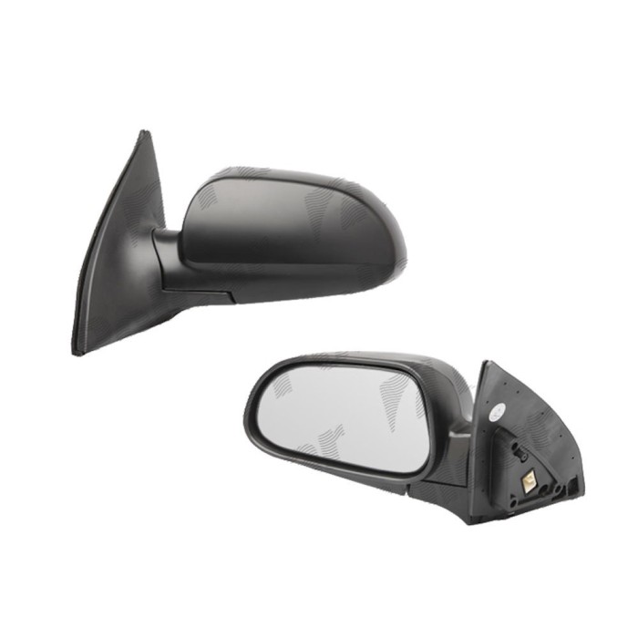 Oglinda exterioara Chevrolet Lacetti (Klan/J200) 10.2003-05.2009 partea dreapta Best Auto Vest crom convex carcasa neagra reglare electrica cu incalz