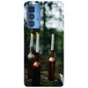 Husa compatibila cu Motorola G20 model Forest candles, Silicon, TPU, Viceversa, Transparent, Carcasa