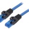 Patch cord U/UTP Cat6a 20m Albastru