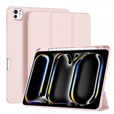 Husa pentru Apple iPad Pro 11 (2024), Techsuit, Flex Trifold, Roz foto