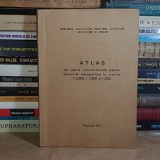 ATLAS DE SEMNE CONVENTIONALE PENTRU PLANURILE TOPOGRAFICE LA SCARILE : 1:2.000, 1:1.000 SI 1:500 , MINISTERUL AGRICULTURII , 1971 *