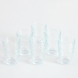 Set 6 pahare din sticla 200 ml