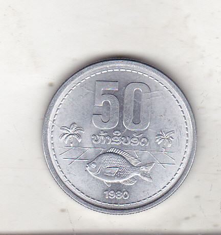 bnk mnd Laos 50 att 1980 ,necirculata