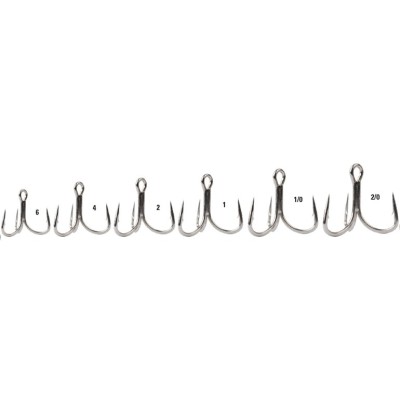 Ancora Tripla MUSTAD Grip Treble Steel ITG77, Nr.6, 6buc/pac foto