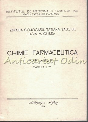 Chimie Farmaceutica - Zenaida Cojocaru, I. Cojocariu, Lucia M. Ghilea foto