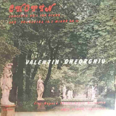 Disc vinil, LP. Concerto No. 1 For Piano And Orchestra In E Minor Op. 11-Chopin, Valentin Gheorghiu, Cluj Napoca