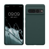 Husa kwmobile pentru Google Pixel 7 Pro, Silicon, Verde, 59452.171, Carcasa