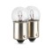 Becuri auto r10w halogen 12v 10w, soclu ba15s, set 2 buc, omologate, transparent