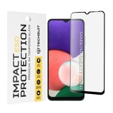 Folie sticla Samsung Galaxy A22 5G Asteroid GSM ESD Glass, negru