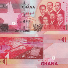 Ghana 1 Cedi 2015 UNC