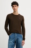 Karl Lagerfeld pulover de l&acirc;nă culoarea maro, light, 554399.655000
