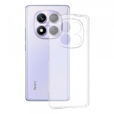 Husa pentru Xiaomi Redmi Note 14 Pro 4G, Techsuit, Clear, Transparenta foto