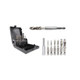 Set burghe pentru filetare, 6 piese, M3, M4, M5, M6, M8, M10, Silver