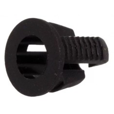 Suport pentru LED 3mm monobloc neagra UL94V-2 L 5.8mm FIX&amp;FASTEN FIX-LED3-20