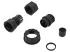 Mufă Circulară 2-PIN Aurită 20A DC-02BFMB-SL7001