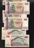 Zimbabwe 500 dollars 2001 F-VF pret pe bucata