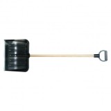 Lopata pentru zapada din plastic cu lama metalica 45cm, TopGarden 380448
