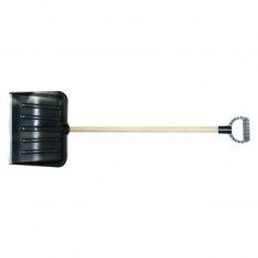 Lopata pentru zapada din plastic cu lama metalica 40cm, TopGarden 380447