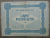Libret de pensiune// Casa Generala de Pensiuni 1937-39