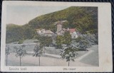 Carte postala, Baile Sovata, grup de vile, perioada interbelica