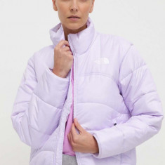 The North Face geaca TNF JACKET 2000 femei, culoarea violet, de iarna