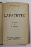 LAFAYETTE de ANDREAS LATZKO , 1939, PREZINTA INSEMNARI CU CREIONUL *