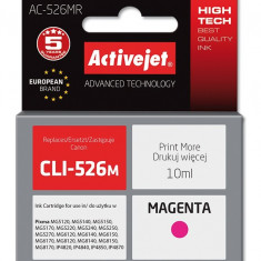 Cartus compatibil canon cli-526m magenta, 10 ml, premium activejet, garantie 5 ani MultiMark GlobalProd