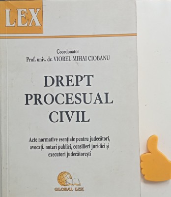 Drept procesual civil viorel Mihai Ciobanu foto