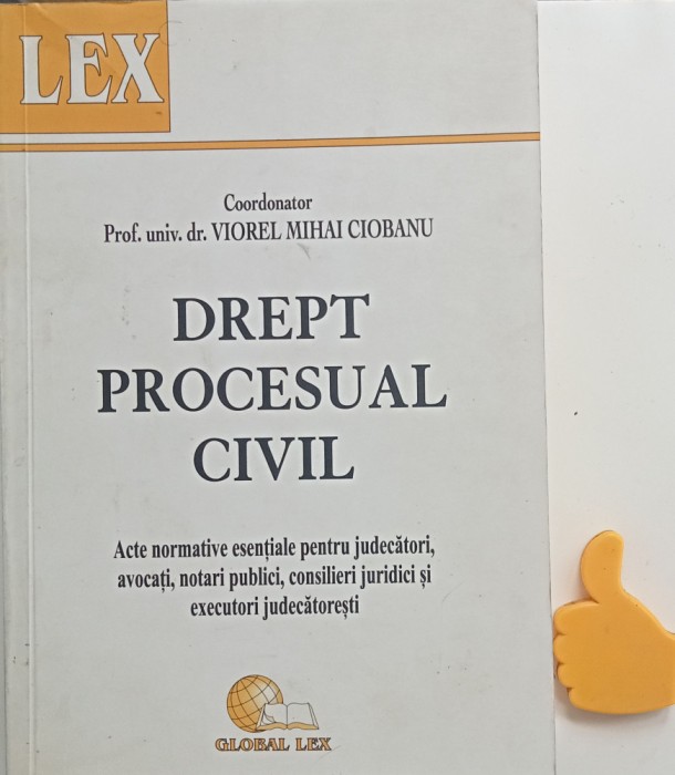 Drept procesual civil viorel Mihai Ciobanu