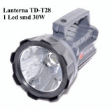 Lanterna Cu led, multifunctionala, 30W, SMD, 4000mAh, TD-T28