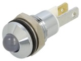 Lampă de control LED convexă albă 3,2V &Oslash;8mm metal CML INNOVATIVE TECHNOLOGIES