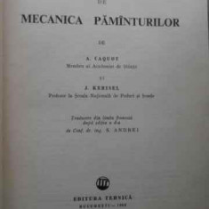 Tratat De Mecanica Paminturilor - A. Caquot J. Kerisel ,523843