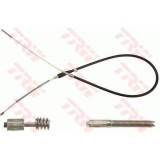 Cablu frana mana Seat Arosa (6h1), 05.97-06.04; Vw Lupo 1 (6x1, 6e1), 09.98-07.05, punte spate, Stanga=Dreapta, pt frana tambur, TRW