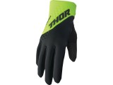 MBS Manusi motocross/enduro Thor Spectrum, cu fleece, verde-fluo/negru, L, Cod Produs: 33307246PE