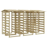 Cumpara ieftin Pergole cu acoperis, 6 buc., 100x90x200 cm, lemn de pin tratat