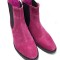 Ghete din piele Dana Fuchsia