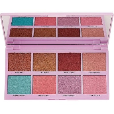Paleta Fard, Makeup Revolution, Under Your Spell Pigment, 8 farduri stralucitoare foto