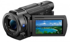 Camera video Sony AX33, 4K, Lentile Carl Zeiss, Zomm optic 10X foto