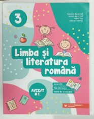 LIMBA SI LITERATURA ROMANA , CLASA A - III -A de DANIELA BERECHET ...LIDIA COSTACHE , EXERCITII , FISE DE LUCRU , TESTE DE EVALUARE , 2022