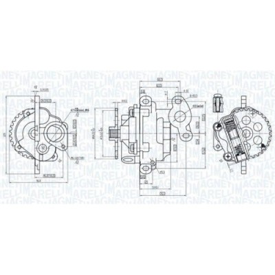 Pompa ulei Citroen Jumper 2 Box, Jumper 2 Bus, Jumper 2; Fiat Ducato Box, Ducato Bus, Ducato; Ford Ranger, Tourneo Custom V362 Bus, Transit Box, foto