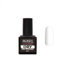 Lac permanent Dry Inginails Professional – Bright White 01, 9 ml