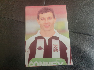 Rapid Bucuresti Albumul victoriei 1998 1999 sticker Ioan Ovidiu Sabau foto