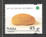 Polonia.1995 100 ani miscarea taraneasca MP.305, Nestampilat