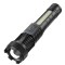 Lanterna led flippy p50 mare, incarcare usb, 10w, 2 surse de lumina, 16 x 3.8 cm, negru