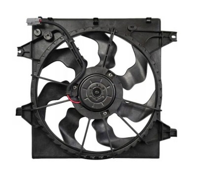 GMV radiator electroventilator Kia Picanto, 2017-, motor 1.0 48kw LPG, benzina, foto
