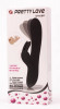 Vibrator Rabbit Dylan, Negru, 21 cm, Pretty Love