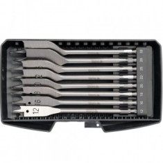 Set 8 burghie plate pentru lemn Yato YT-3259, 12-32/152 mm