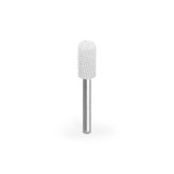Cumpara ieftin Biax sculptura lemn SABURR - cap cilindric rotund 6,4mm, tija 3,2mm, Granulatie Saburr Foarte FINA - Alba