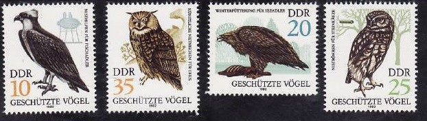 C5534 - Germania Democrata 1982 - Pasari 4v.nestampilate MNH