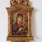Tablou religios aurit ,Fecioara Maria cu Pruncul Isus, 49,5x25,7cm